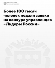 Более 100 тысяч человек подали заявки на конкурс управленцев «Лидеры России»