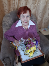 22 марта 2021 года, свой 90- летний юбилей отметила ветеран труда Кузнецова Маина Михайловна